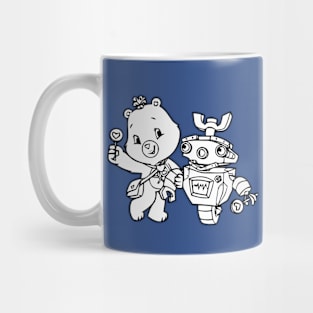 with robots Mug